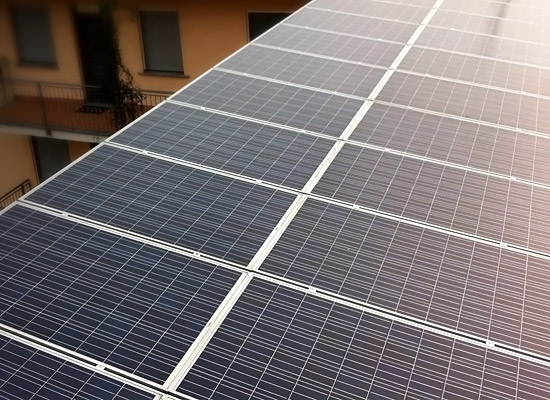 impianto fotovoltaico 17kW residenziale Milano